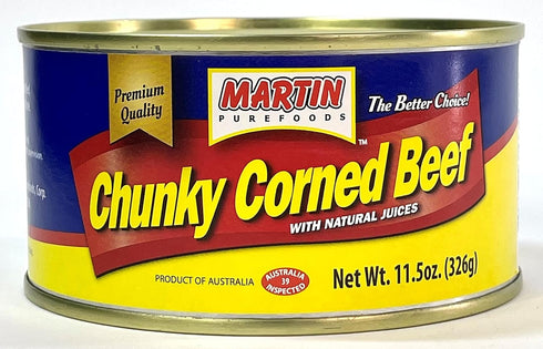 Generic Martin Purefoods Chunky Corned Beef 11.5 oz per can (2)