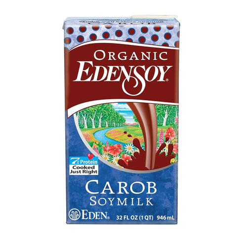 Eden Soymilk Carob Organic, 32-ounces (Pack of6)