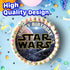7.5 Inch Edible Cake Toppers – Galactic Space and Friends Adventure Themed Birthday Party Decorations Collection