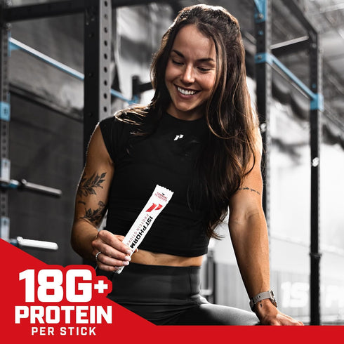 1st 18g 15 Count Phorm Meat Sticks, Teriyaki Seasoned Protein Snacks, Protein Per Serving, Pork & Beef Sticks, Healthy