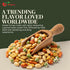 3 Packed NY Spice Shop Honey Trail Mix - Pound Sweet Roasted Nuts Dried Fruits - Crunchy Energy Snack Blend - Healthy