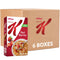 Kellogg's Special K Breakfast Cereal, Family Breakfast, Fiber Cereal, Red Berries (6