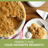 21 oz. (Pack 8) Duncan Hines Comstock More Fruit Apple Pie Filling and Topping