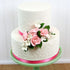 36 Count Global Sugar Art Hydrangea Blossom Sugar Cake Flowers, White with wire, by Chef Alan Tetreault
