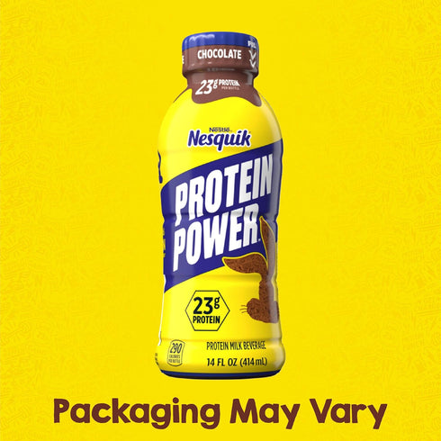 168 Oz Nesquik Protein Power Chocolate Milk, Fl