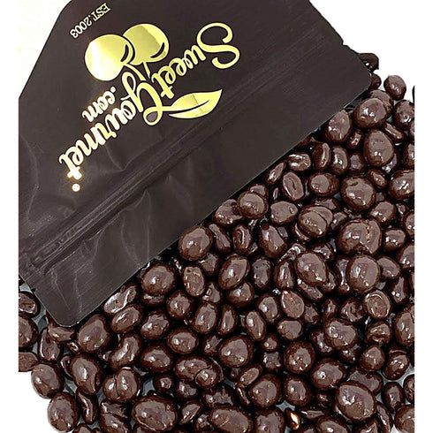1 SweetGourmet Premium Dark Chocolate Covered Peanuts Candy, Pound