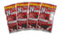 Strollo's Beef Jerky Strollos Beef Jerky Snack Packs - Mild 4 Pack - 1.5 oz