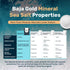 Recommended 1 lb. 300+ Baja Gold Signature Mineral Sea Salt - by Gary Brecka - Authentic Fine Grind Salt for Cooking