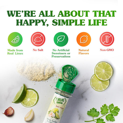 1.94 oz True Lime Garlic and Cilantro Spice Blend
