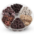 28oz 6 Mothers Day Chocolate Gift Box, Chocolate Gift Basket of Sectional Platter, Ideal Food Gifts for Women on