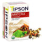 Tipson Organic Matcha Green Tea - Masala Chai Flavor, 25 Foil Enveloped Double Chambered Bags - Keto/Paleo
