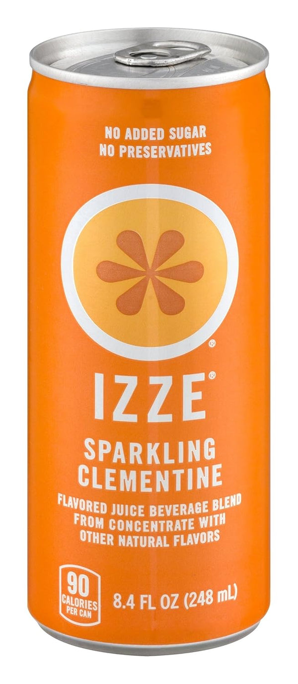 Izze Sparkling Juice, Clementine, 8.4 oz