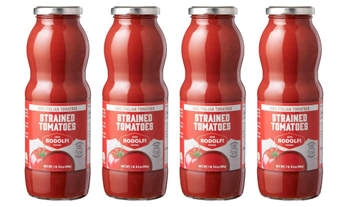 Passata - Strained tomatoes Rodolfi 690gr (Pack of 4)