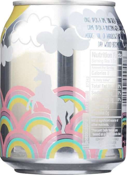 8 Oz, 6 Pack Polar Beverages, Beverage Seltzer Unicorn Kisses, Fl