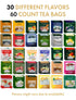 Enjoy Better Coffee Pack (60 Count) 30 (2 Packs Ahmad Tea Bags Sampler Assortment Variety in Bamboo Organizer Flavors