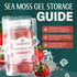 Pack 1) TrueSeaMoss Wildcrafted Irish Sea Moss SuperFood - Made with Premium Sea Vegetables - Vegan-Friendly, Supports