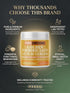 30 (30 125 Organic Turmeric Latte Golden Milk Servings - Organic Lion's Mane, Turkey Tail Mushroom Extracts, Cinnamon