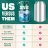 12 oz (24-Pack) Zevia Zero Sugar Soda, Caffeine Free Cola, Cans Naturally Sweetened, Zero Calorie Sugar Free Soda