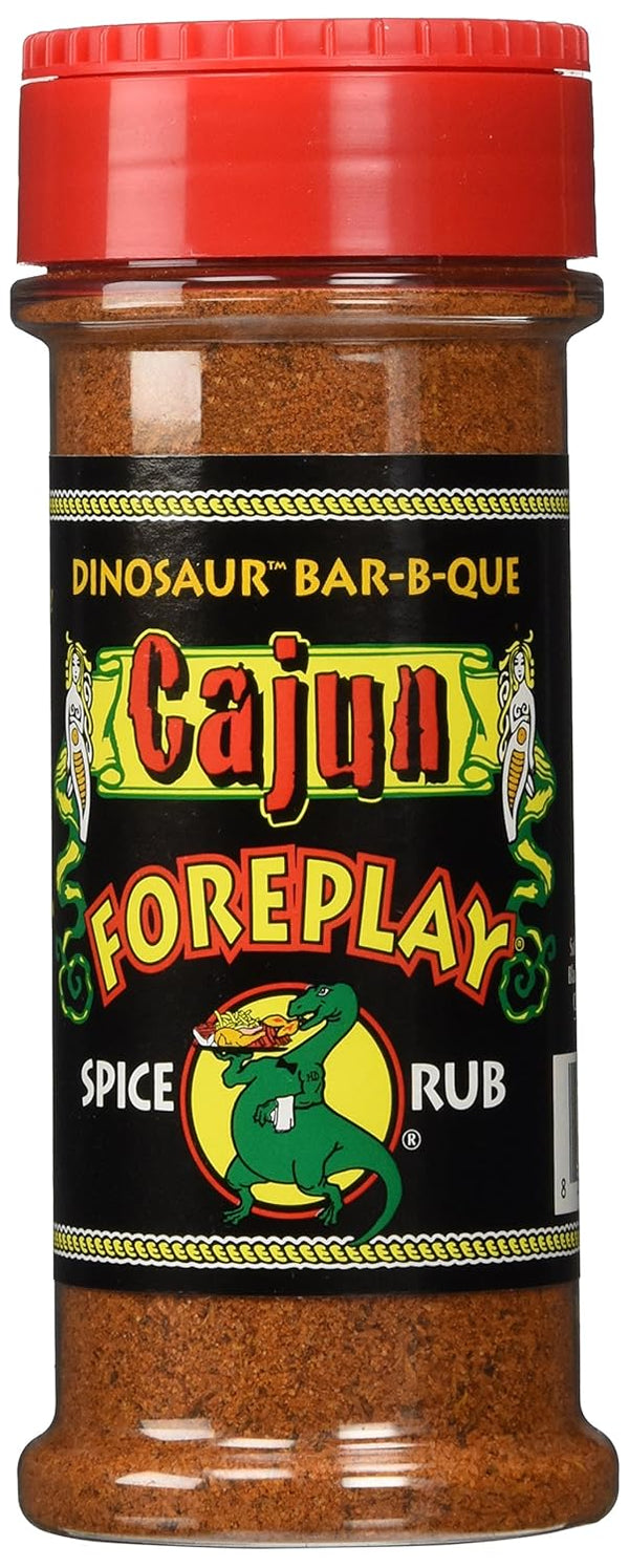Dinosaur Bar-B-Que Cajun Foreplay Dry Spice Rub, 5.5 oz