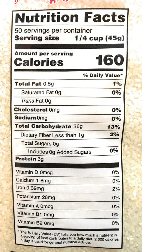 Asian Taste 5 Lbs(2 Pack) Broken Jasmine Rice