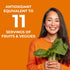 12 Pack Just Great Stuff Organic Protein Bars, Superfood Fruit and Vegetable Bars, Gluten Free, Vegan, Non GMO, Snacks