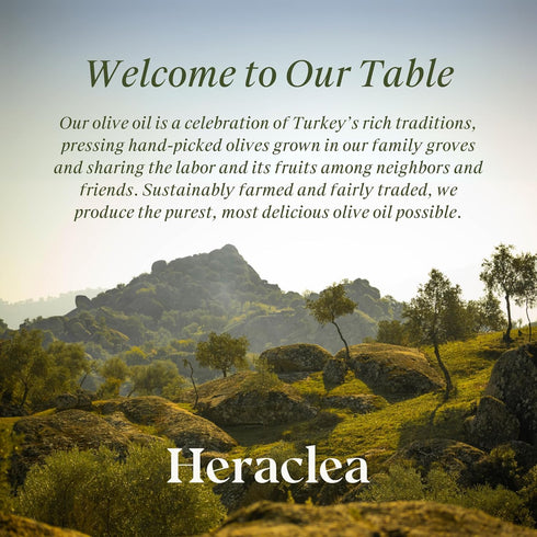 33.8oz Heraclea - Everything Oil - Extra Virgin Olive Oil - Organic Olive Oil - Extra Virgin - Cold Pressed