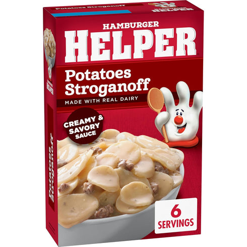 5.0 12 Hamburger Helper Potatoes Stroganoff, Ounces, per Case