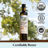 16.9 oz 100% Sky Organics - Organic Extra Virgin Olive Oil, fl - Cold Pressed & Unfiltered - Bright, Fresh, Authentic