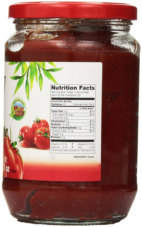 Tamek 24 oz (680g) (1) Tomato Paste Jar