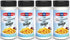 Gourmet Fries Seasoning Salt & Vinegar Bottle 12 Oz, (4 Pack)