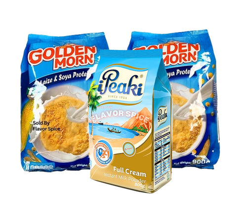 Generic Combo Pack 3 | Golden Morn 900g, 2 Packs | With Milk