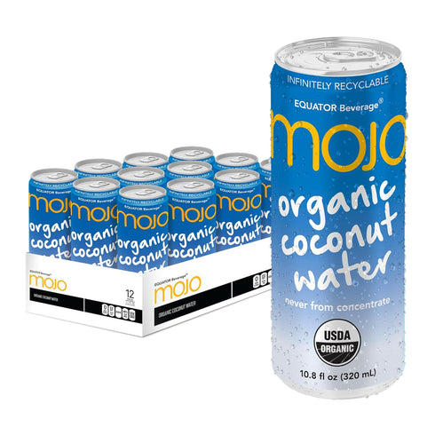 MOJO Organic Coconut Water |Hydration & Sports Drink|Electrolytes 1043 mg | Vitamin