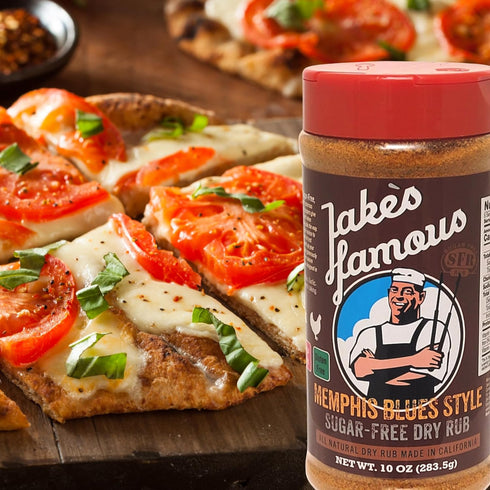 Jake’s Famous Memphis Rub, Gluten Free, Sugar Free, BBQ Rub for Ribs and Brisket, 10 oz