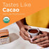 10 Packets Four Sigmatic Boost Mushroom Cacao | Organic Instant Cacao with Cordyceps & Ginger | Supports Stamina