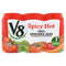 V8 Spicy Hot 100% Vegetable Juice 11.5oz (Pack of 18)
