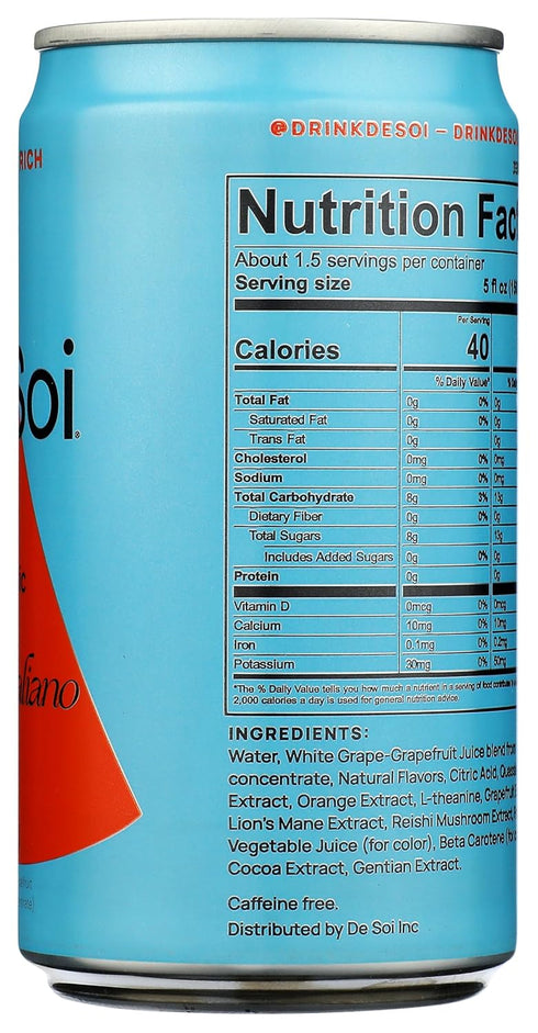 8 De Soi Non-Alcoholic Italiano Spritz Sgl Can, FZ
