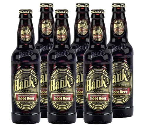 Hank's Gourmet Sodas Pack of 6 - (Root Beer)