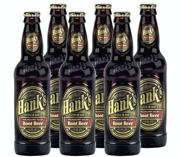 Hank's Gourmet Sodas Pack of 6 - (Root Beer)