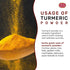Spicy World 5 LB Turmeric Powder Jar Gluten Free, Bulk Turmeric with Curcumin, Ground Haldi Spice for Cooking, Pure