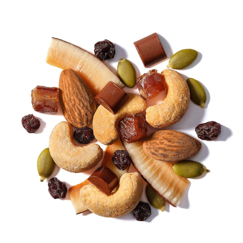 8 pack 5.3 oz Elan Organic Sweet & Salty Mix, Non-GMO, Gluten-Free, Vegan, Kosher, Vegan Dark Chocolate, Dried Fruits