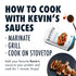 Kevin's Natural Foods Teriyaki Sauce - Paleo Simmer Sauce, Gluten Free, 3 Pack