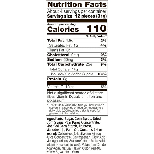 8 Count Gushers Flavor Mixers Fruit Flavored Snacks