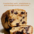 Sweetness Central 6 Pack Gourmet Banana Bread by , Baked Fresh for Each Order, Made with Belgian Chocolate Chips, The
