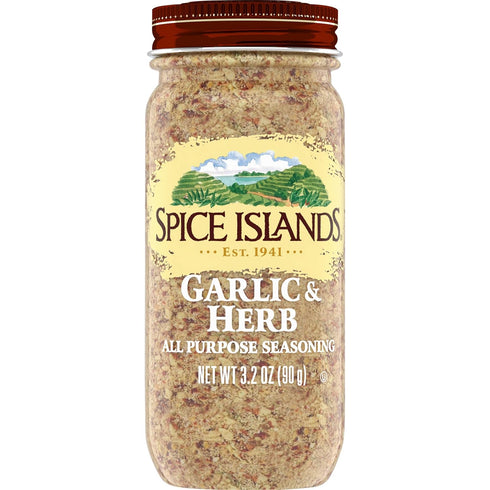 Spice Islands Garlic & Herb All-Purpose Seasoning Blends, 3.2 Ounce