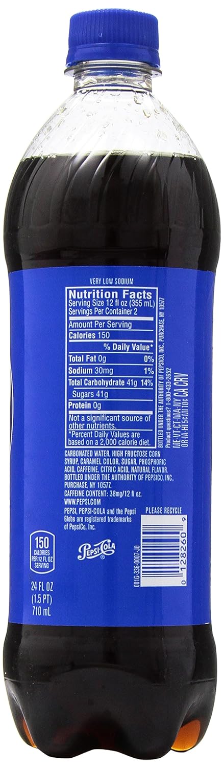 6pk, 24oz Pepsi, Bottles
