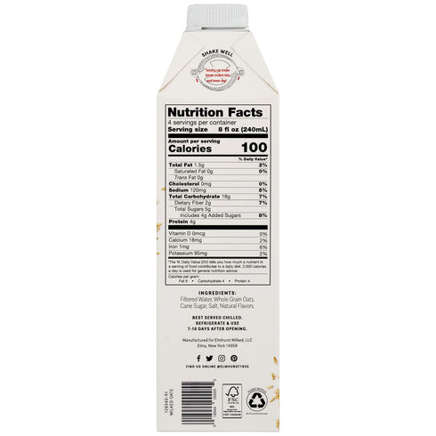 32 ELMHURST Milked Oats, FZ
