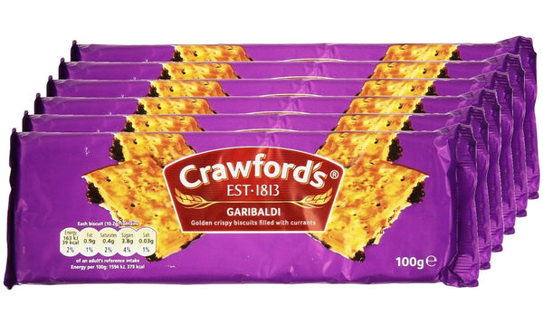Crawfords Crawford's Garibaldi Biscuits, 3.52 Ounce (Pack of 6)