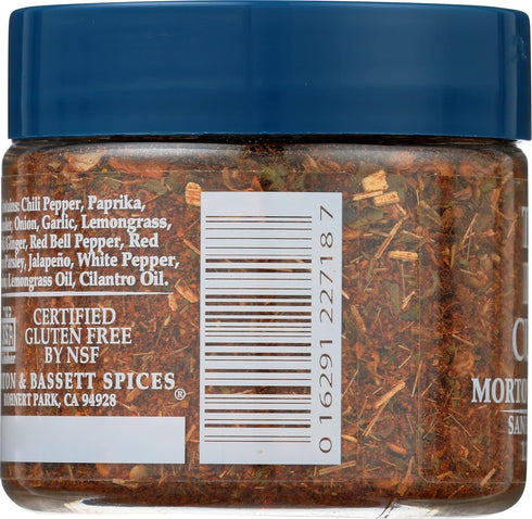 Morton & Bassett Thai Red Curry Seasoning, Gluten Free - 1.1 oz (Pack of 3)