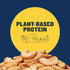 8oz (4 PLANTERS Salted Cashew Halves & Pieces, Party Snacks, Plant-Based Protein Canister)