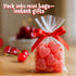 2 Pack Cherry Hearts - Pound - Chewy Candy - Classic Pink Jelly Candy for Buffets, Party Favors, Dessert Decorating